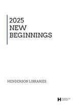 New Beginnings: 1st Annual Adult Writing Contest, 2025
