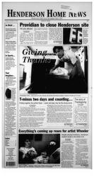 2001-11-20 - Henderson Home News