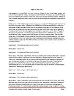 Edgar St. John (2006-07-19) video oral history and transcript, part I