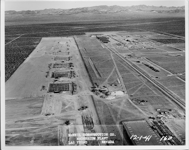 Aerial photograph of the Basic Magnesium, Inc. plant site
