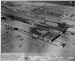 Aerial photograph of the general stores and shop buildings at Basic Magnesium, Inc.