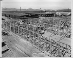 Photograph of an office building under construction at Basic Magnesium, Inc.