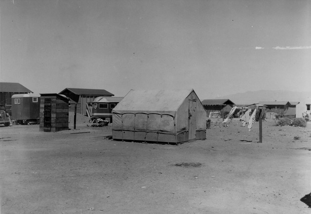 Photograph of the employee housing near Basic Magnesium, Inc.