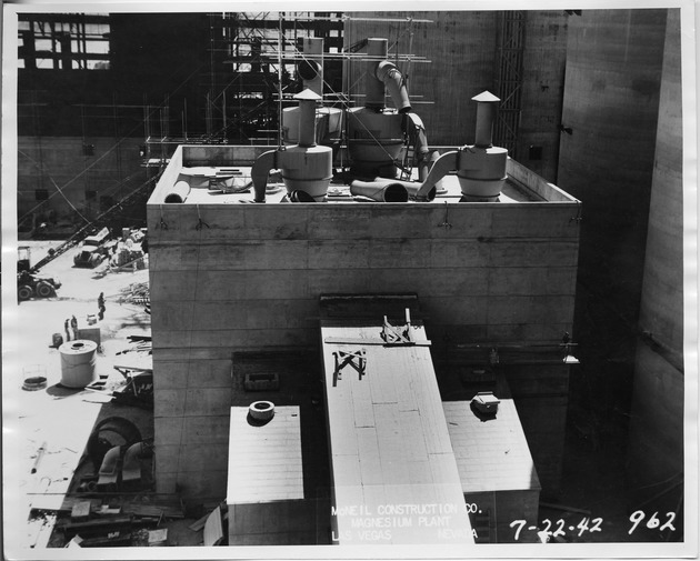 Photograph of a building under construction