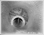 Photograph of the rotary kiln interior at Basic Magnesium, Inc.