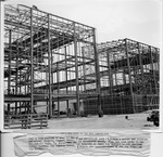 Photograph of the Chlorination buildings under construction at Basic Magnesium, Inc.