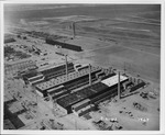 Aerial photograph of refinery plant at Basic Magnesium, Inc.