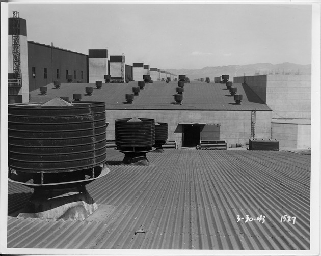 Photograph of ventilation at Basic Magnesium, Inc.