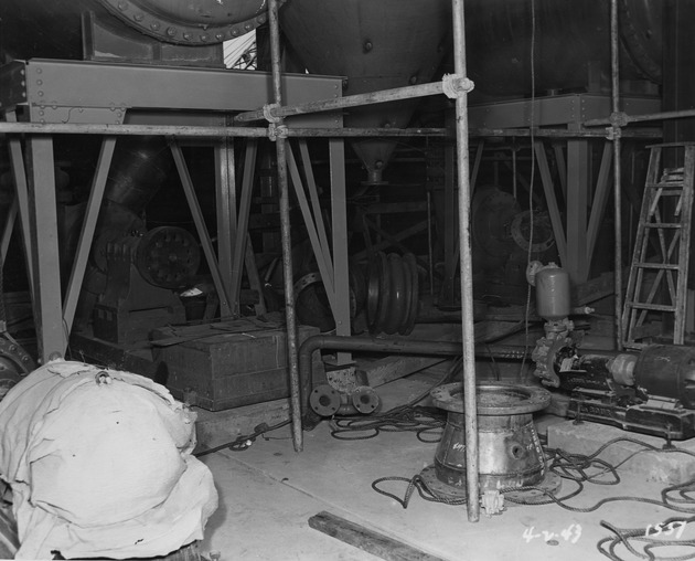 Photograph of cooling and drying equipment at Basic Magnesium, Inc.