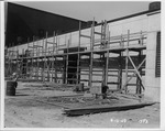 Photograph of an electrolysis building under construction