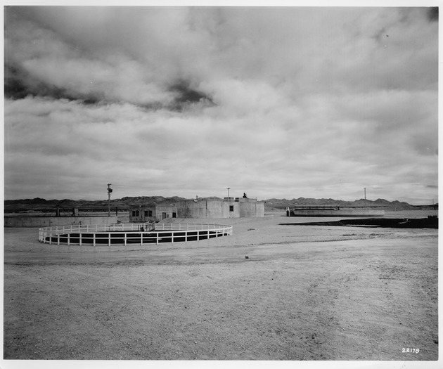 Photograph of the sewage disposal plant near Basic Magnesium, Inc.
