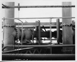 Photograph of a pipeline junction at Basic Magnesium, Inc.