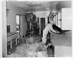 Photograph of the field canteen #1 under construction at Basic Magnesium, Inc.