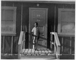 Photograph of the first boy to attend school in Carver Park