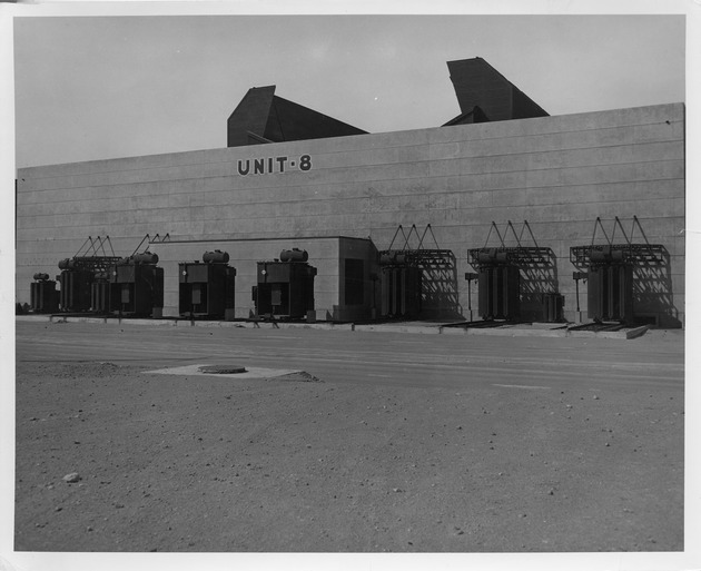 Photograph of rectifier building at Basic Magnesium, Inc.