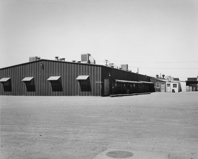 Photograph of the general stores building at Basic Magnesium, Inc.