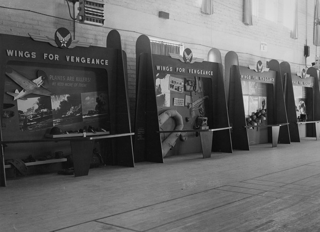 Photograph of the Aviada exhibition at Basic Magnesium, Inc., Wings of Vengeance