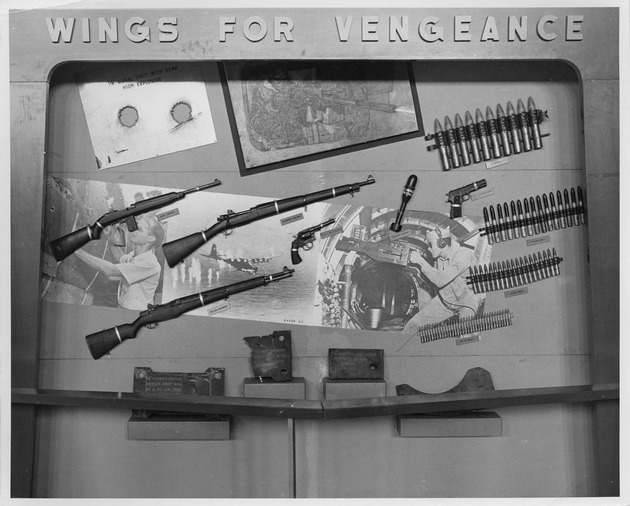 Photograph of the Aviada exhibition at Basic Magnesium, Inc., Wings of Vengeance