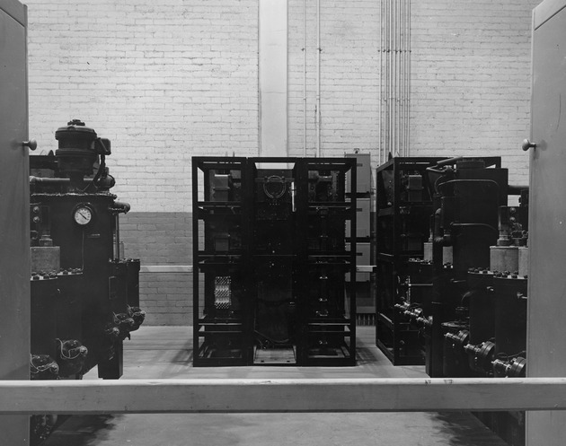 Photograph of rectifiers at Basic Magnesium, Inc.