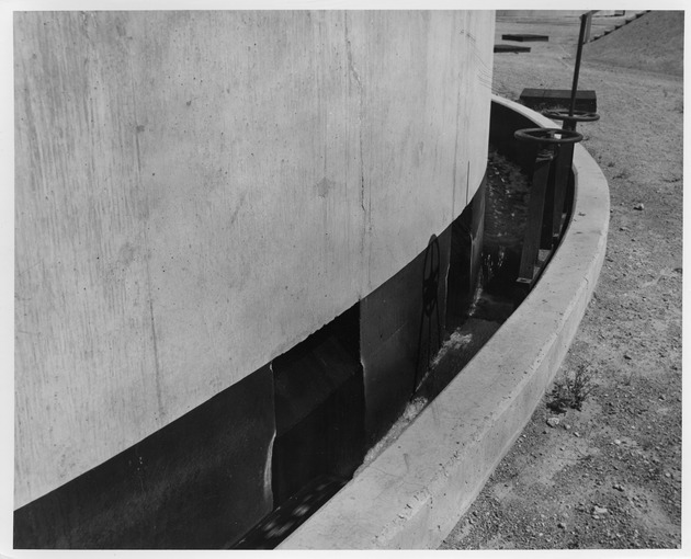 Photograph of a sewage treatment plant at Basic Magnesium, Inc.