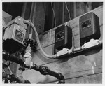 Photograph of an air cooling system equipment at Basic Magnesium, Inc.