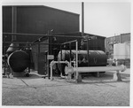 Photograph of the hydrogen house at Basic Magnesium, Inc.