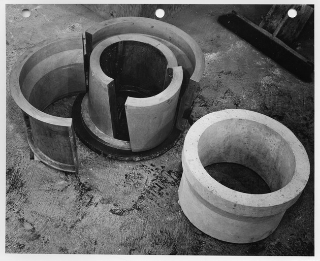 Photograph of brick molds