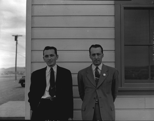 Photograph of men at Basic Magnesium, Inc.