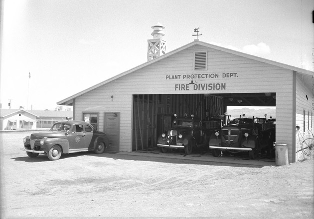 Photograph of plant protection, fire division at Basic Magnesium, Inc.