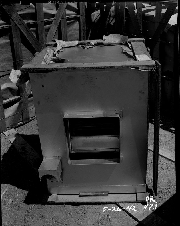 Photograph of an evaporative cooler at Basic Magnesium, Inc.