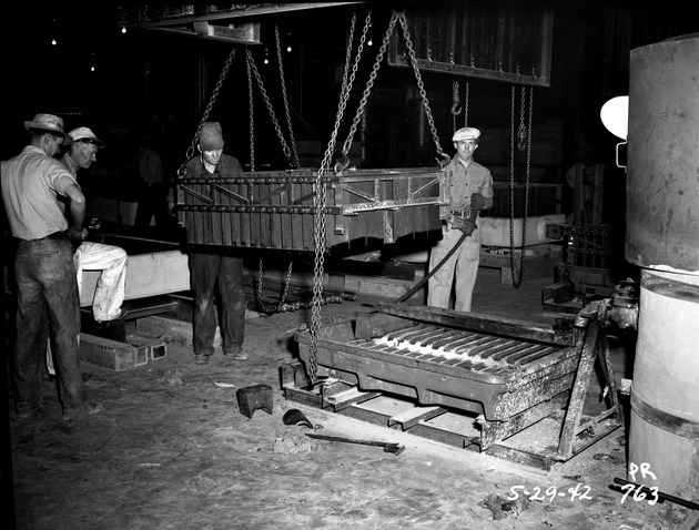 Photograph of a cell renewal building at Basic Magnesium, Inc.