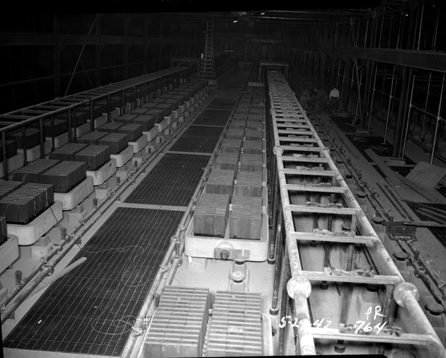 Photograph of a cell renewal building at Basic Magnesium, Inc.