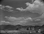 Photograph of silos at Basic Magnesium, Inc.