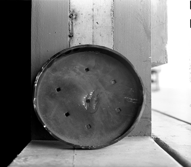 Photograph of magnesium casting at Basic Magnesium, Inc.