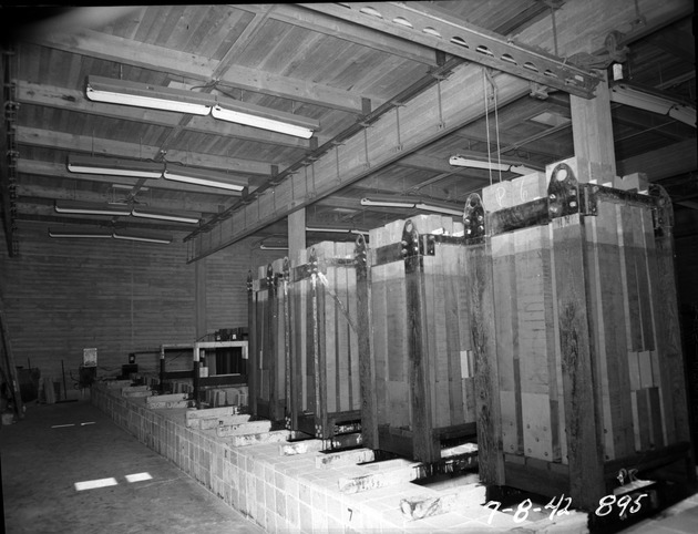 Photograph of a chlorine building