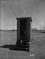 Photograph of an outhouse at Basic Magnesium, Inc.