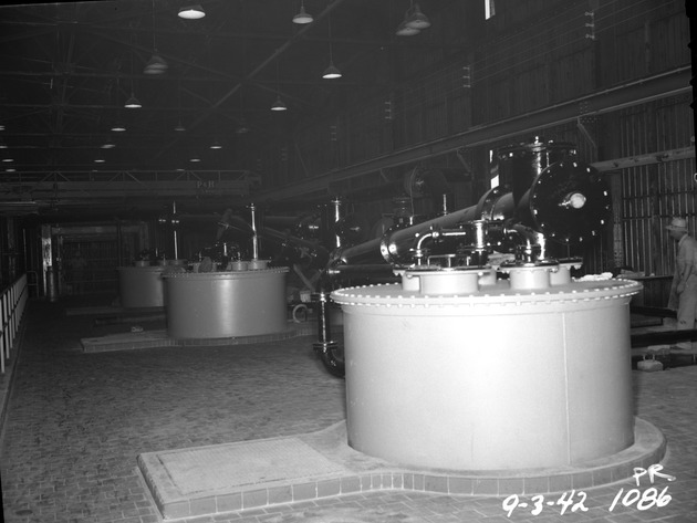Photograph of the chlorination building at Basic Magnesium, Inc.
