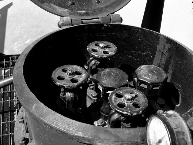 Photograph of the chlorinator at Basic Magnesium, Inc.