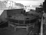 Photograph of a clarifier tank at Basic Magnesium, Inc.
