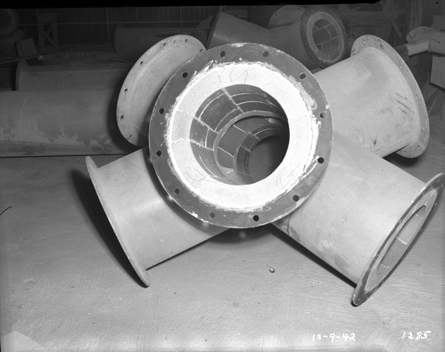 Photograph of the chlorination equipment at Basic Magnesium, Inc.
