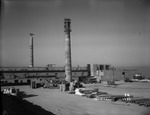 Photograph of refinery plant buildings at Basic Magnesium, Inc.