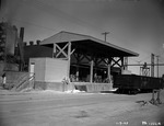 Photograph of a railcar at the Basic Magnesium, Inc. preparation plant
