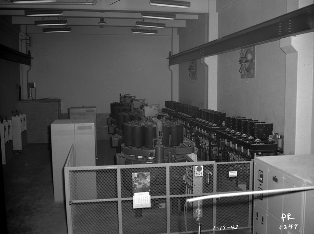 Photograph of rectifiers at Basic Magnesium, Inc.