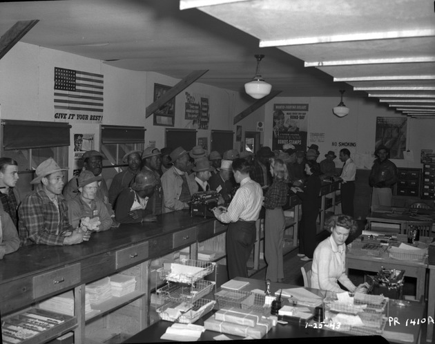 Photograph of the McNeil Construction Co. personnel department