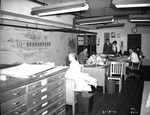 Photograph of a chart room at Basic Magnesium, Inc.