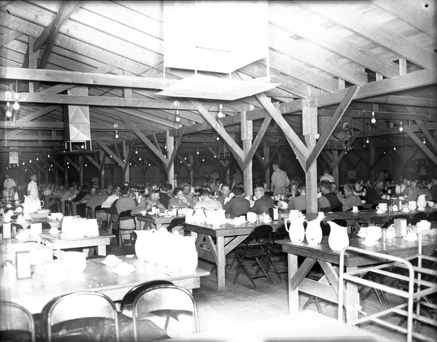 Photograph of a dining hall at Basic Magnesium, Inc.