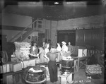 Photograph of the shipping room at the Basic Magnesium, Inc. refinery