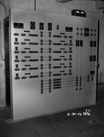 Photograph of a control board at Basic Magnesium, Inc.