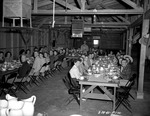 Photograph of a banquet at Basic Magnesium, Inc. dining hall