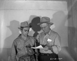 Photograph of Albert Evans and Bill Burke